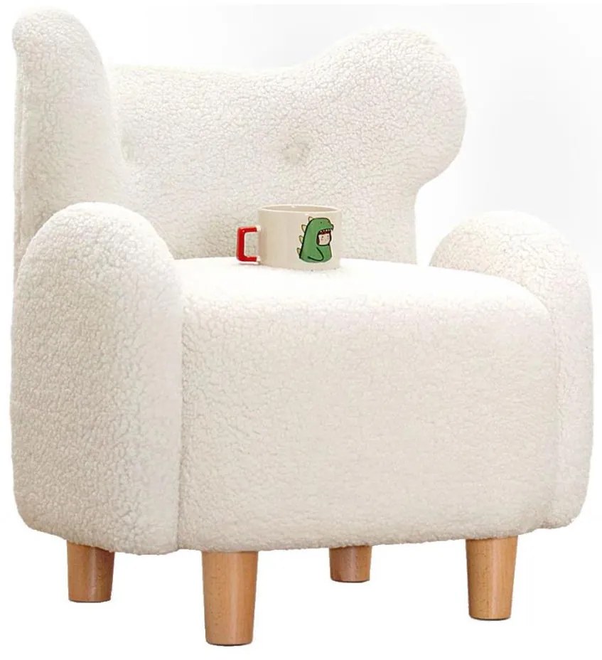 TOBI fehér gyermekfotel