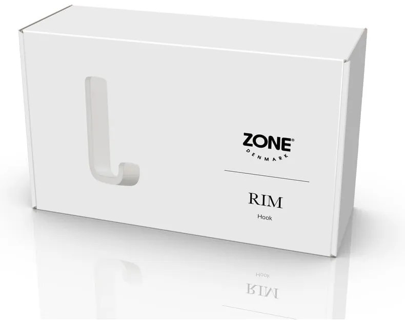 Rim fehér fali akasztó - Zone