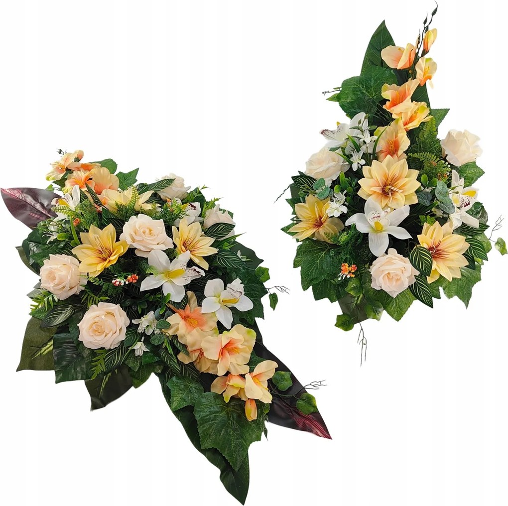 Sírdísz szett 75009069 temetői nád+csokor