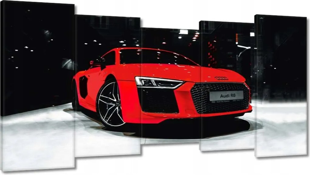 Képek 150x80 Piros Audi Audica R8