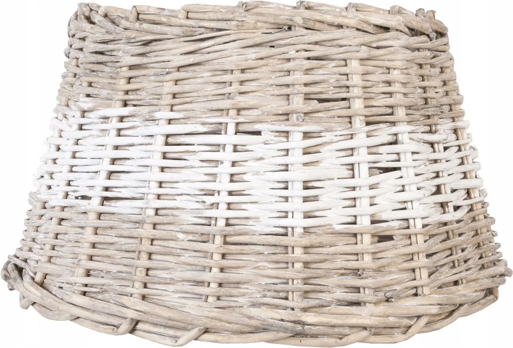 Lámpaernyő Clayre &amp; Eef 38 cm E27 bézs, fehér