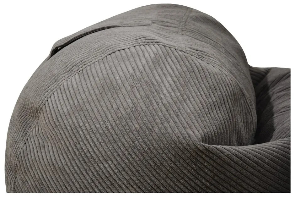 Kék kordbársony gyerek babzsákfotel Roll 80 – SLOWDOWN