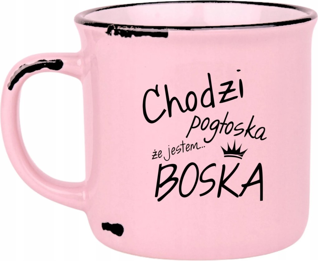 Bögre Rózsaszín Retro Ajándék Vicces Anyák Napja Isteni Vagyok