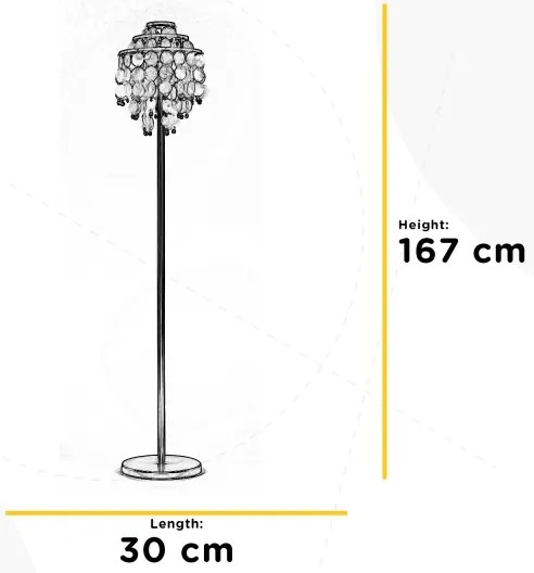 ONLI - Állólámpa RUBEN 2xE27/22W/230V