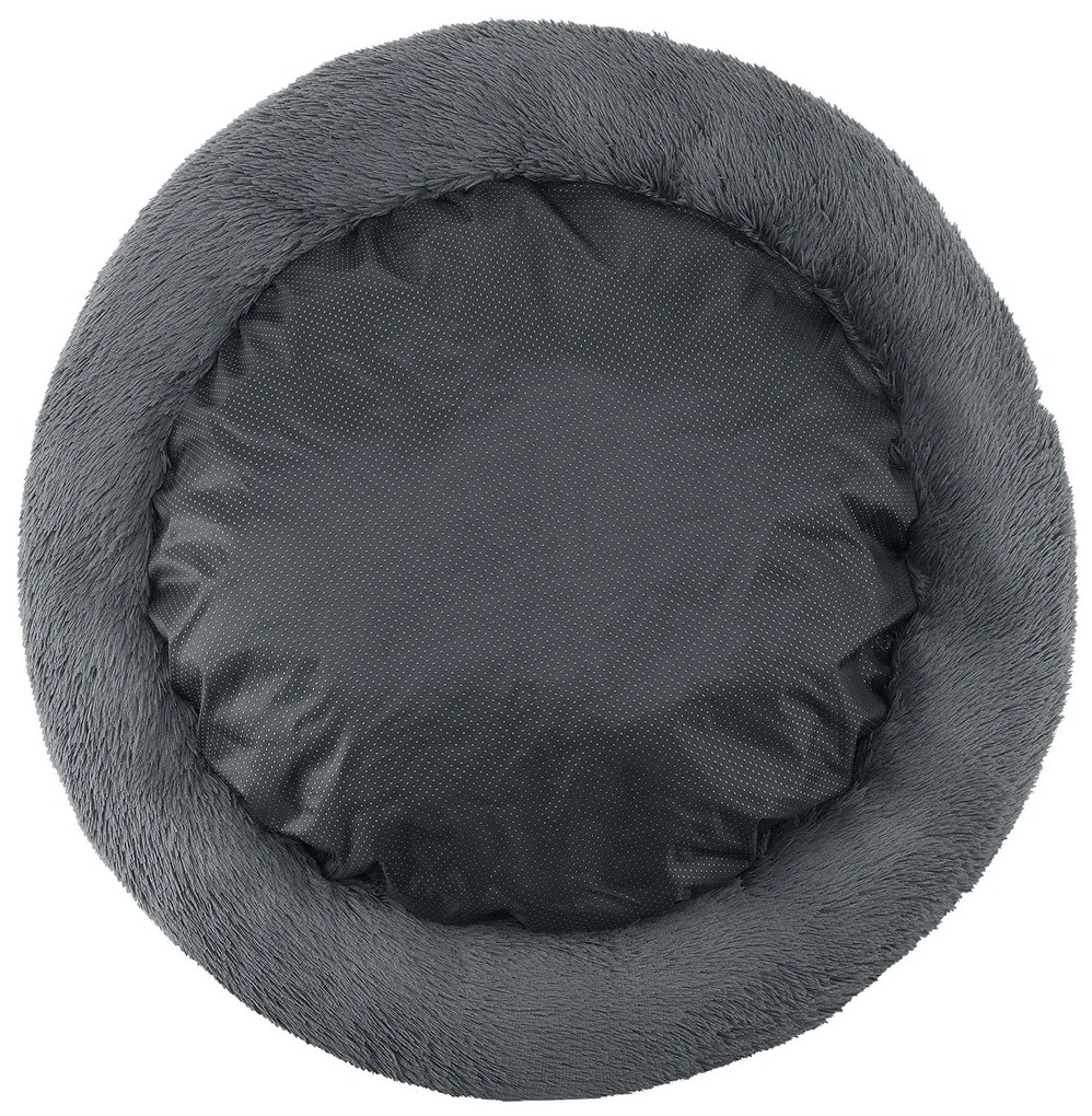 Kutyafekhely Monty kerek 100 cm sötétszürke