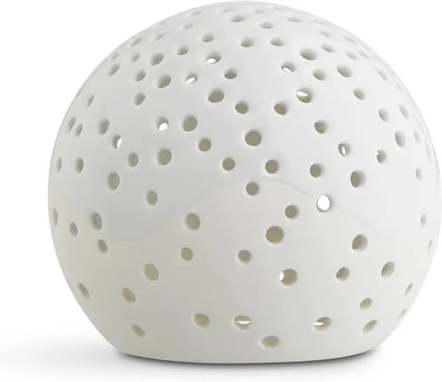 Nobili fehér csontporcelán karácsonyi gyertyatartó, ⌀ 14 cm - Kähler Design