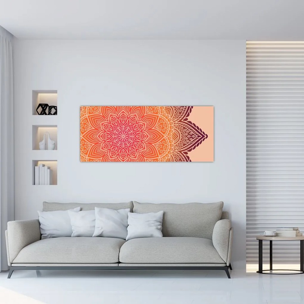 Kép - mandala art (120x50 cm)