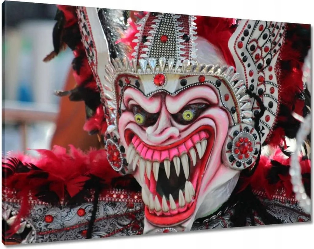 Vászonkép 100x70 Velence farsangi maszk