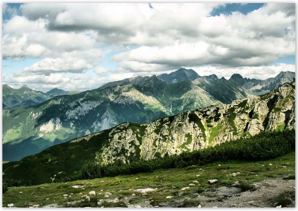 Poszterek 100x70 Kilátás a Tátrából