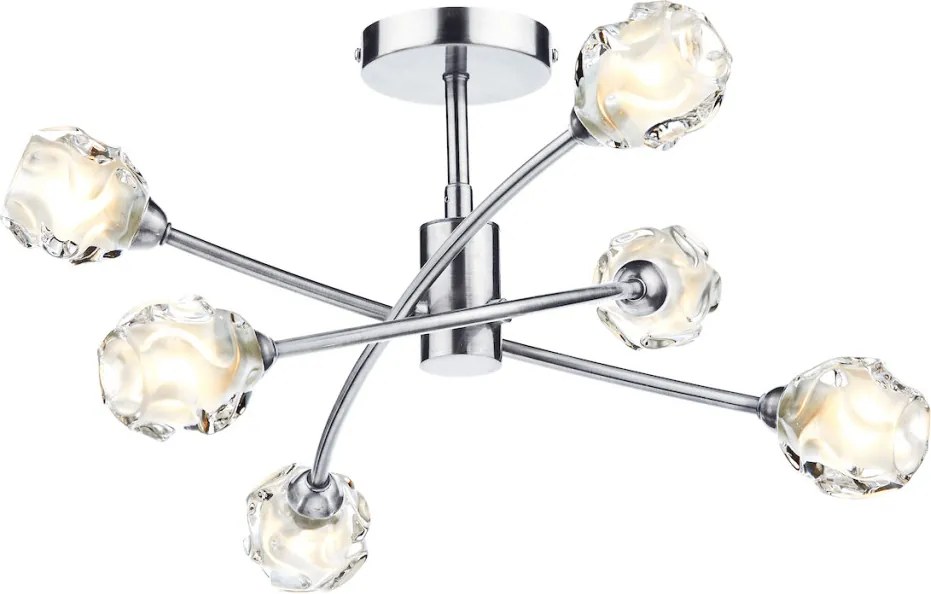 Dar Lighting SEATTLE SEA0646 Plafonlámpa 6x40W/G9 IP20