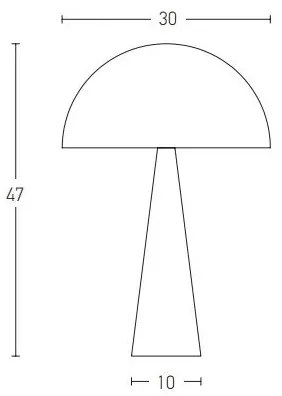 Zambelis 20211 - Asztali lámpa 1xE27/25W/230V arany