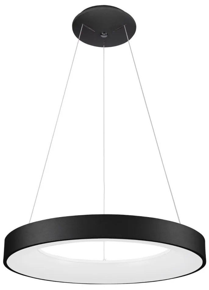 ITALUX 5304-850RP-BK-4 GIULIA Modern Led Függesztett Lámpa Fehér, Fekete LED IP20