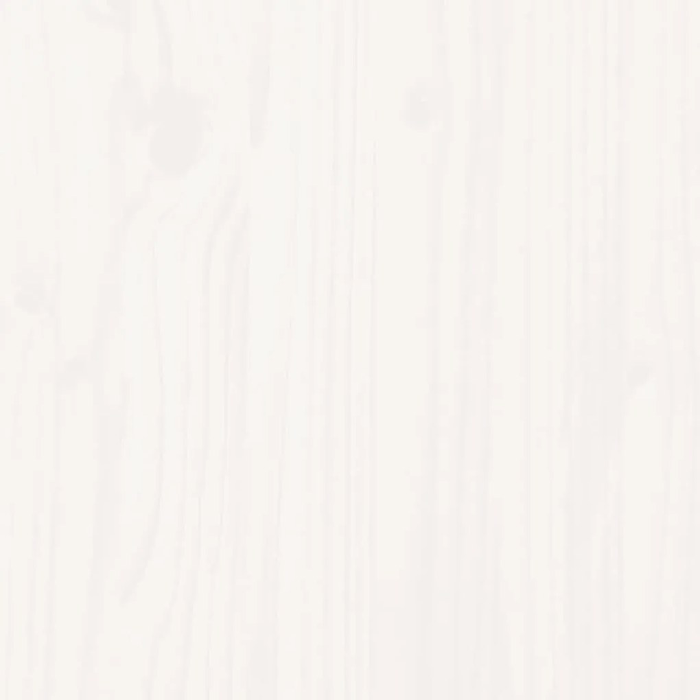 fehér tömör fenyőfa fejtámla 150 cm