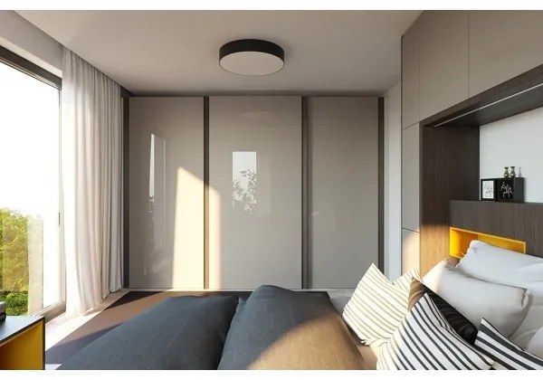 LED2 - LED Dimmelhető mennyezeti lámpa MONO LED/153W/230V 3000K/4000K fekete