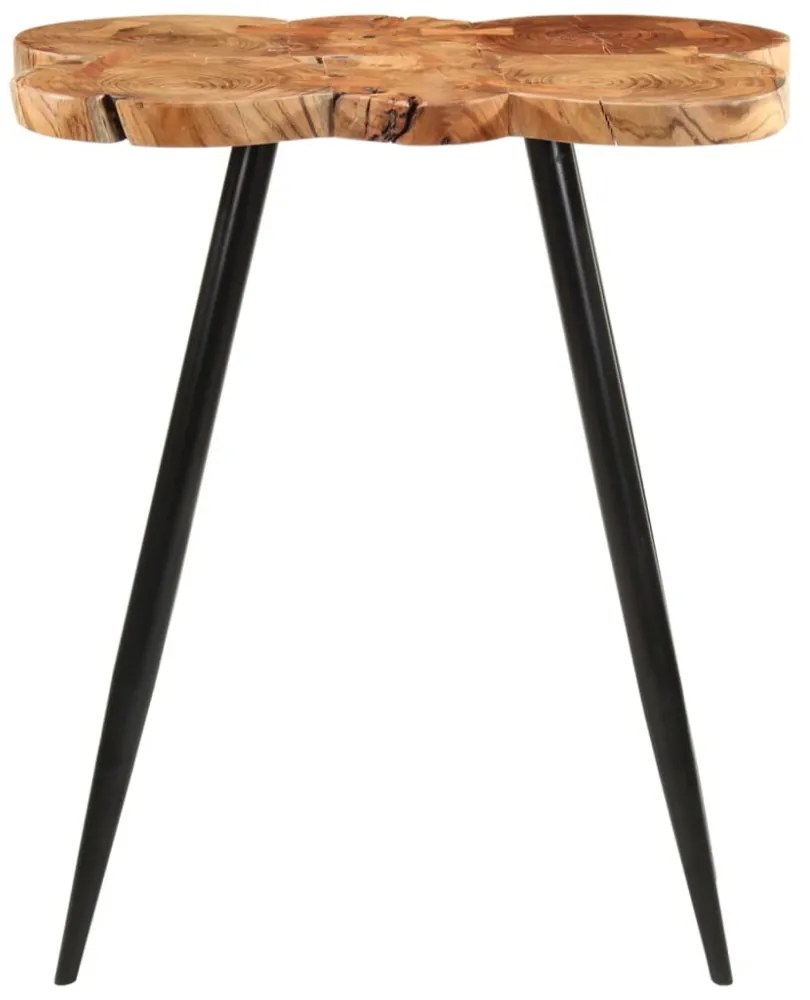 tömör akácfa rönk bárasztal 90 x 54 x 105 cm