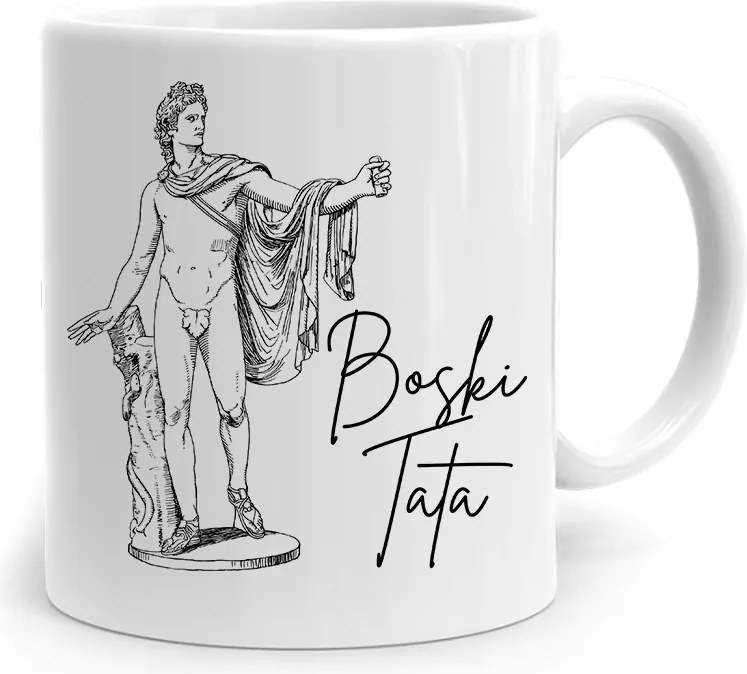 Apák Napi Bögre Apáknak Isteni Apa Ajándék nyomtatott fényképpel