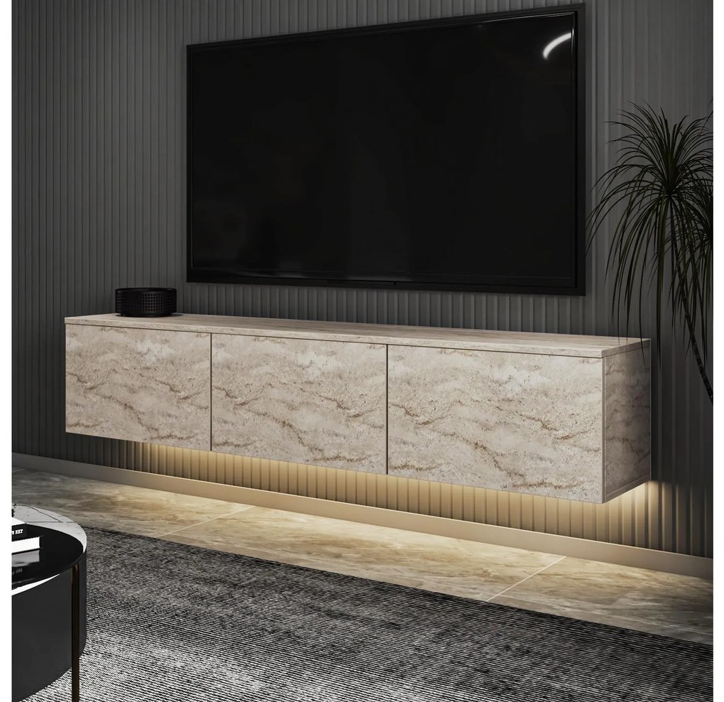 TV asztal/Szekrény Naomy (travertin) . 1102383