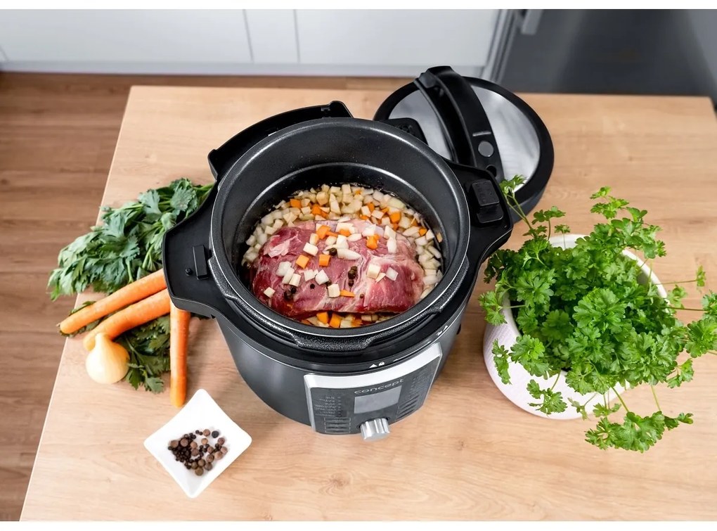 Concept CK8000 multifunkciós gyorsfőző főzőfülkeCOOKERY