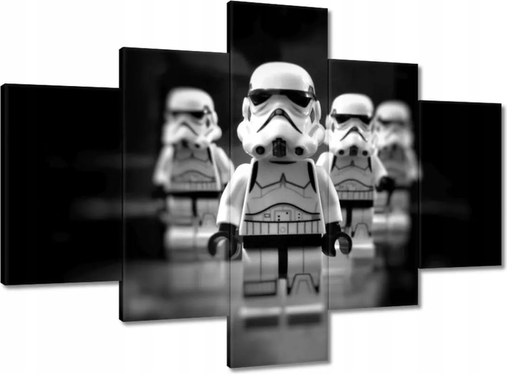 Vászonkép 100x70 Rohamosztagos figura