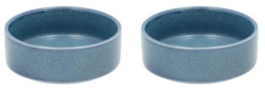 Fjord 2 db-os kék porcelán tálka szett, ø 10,1 cm - Villa Collection