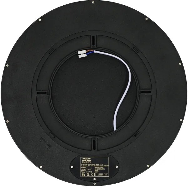 Fulgur 41813 - LED Mennyezeti lámpa NOMY LED/32W/230V átm. 40 cm fekete