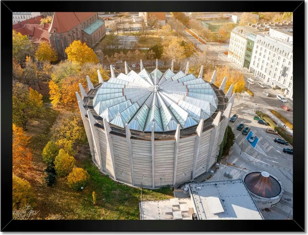 Poszterek keretben 40x30 Rákóczi-panoráma