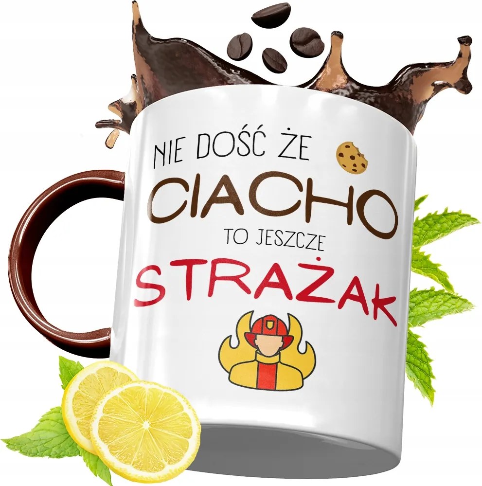 Bordó Bögre Tűzoltónak Születésnapi Ajándék fényképes nyomattal