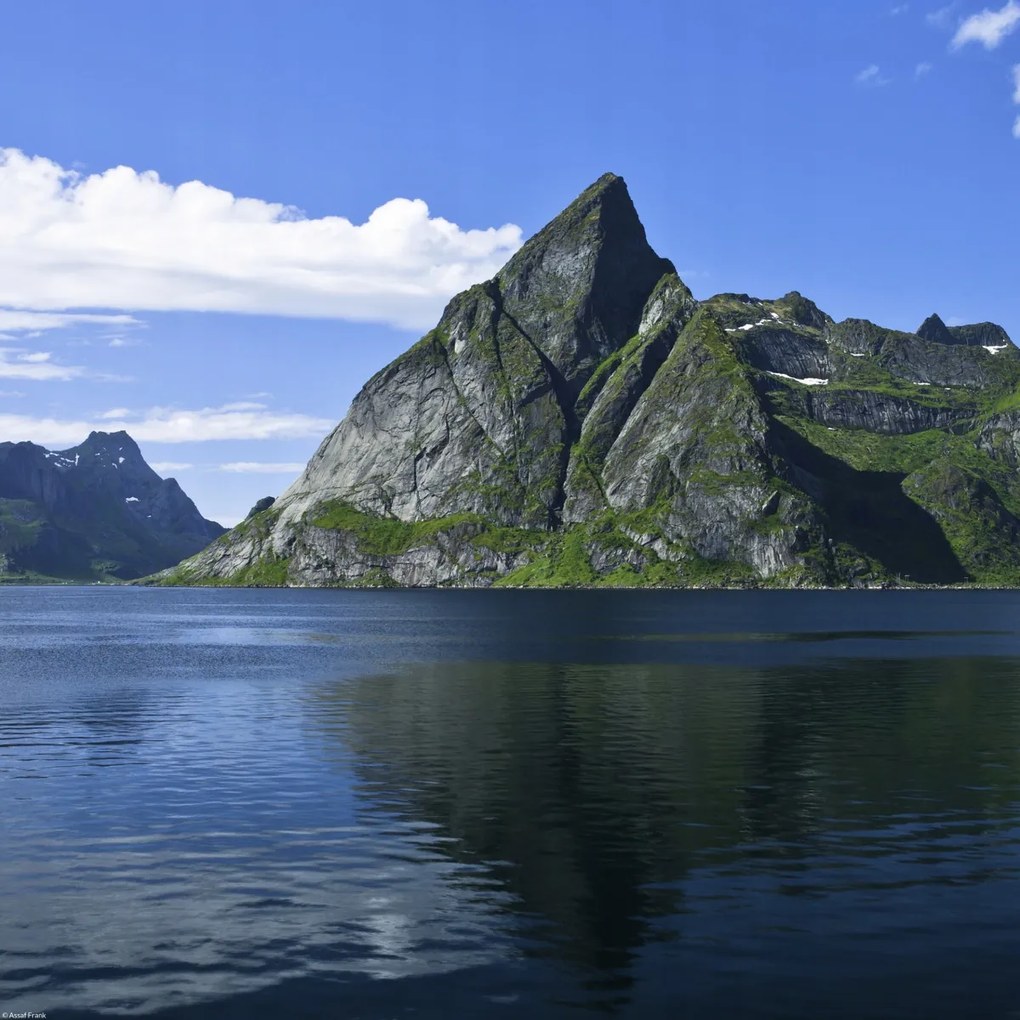 Poszter 40x40cm Norvég fjord 7, Assaf Frank