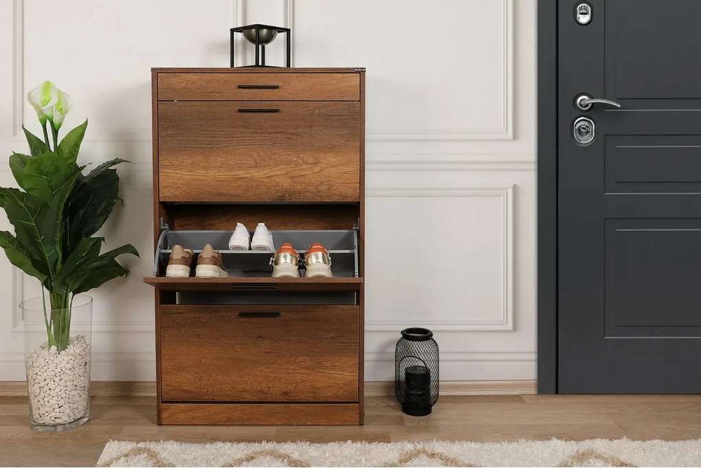 Oslo Walnut II cipőtartó