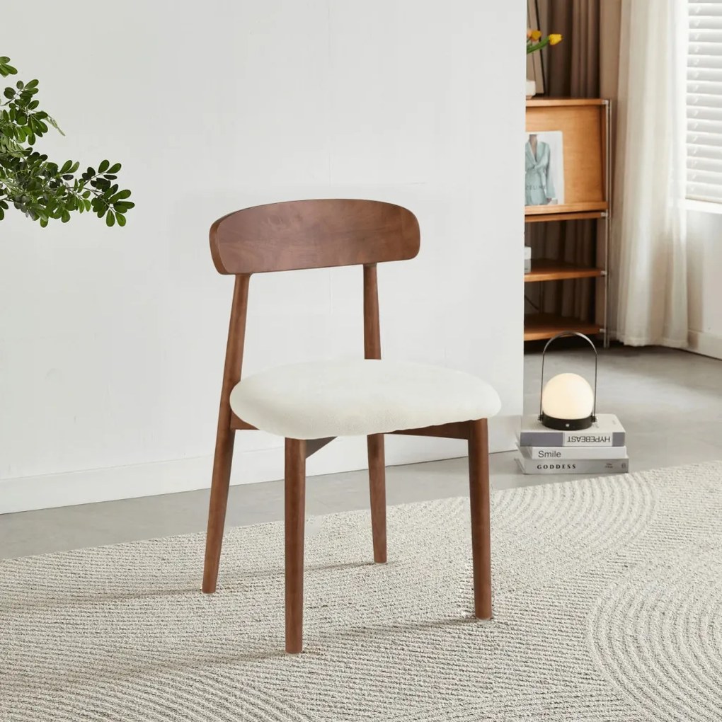 ALVIN Horeca Étkezőszék Dió/Bész Színben