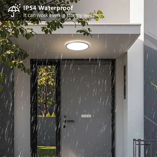 Brilagi - LED fürdőszobai mennyezeti lámpa ULTRA SLIM LED/18W/230V átmérő 30 cm ezüst IP54