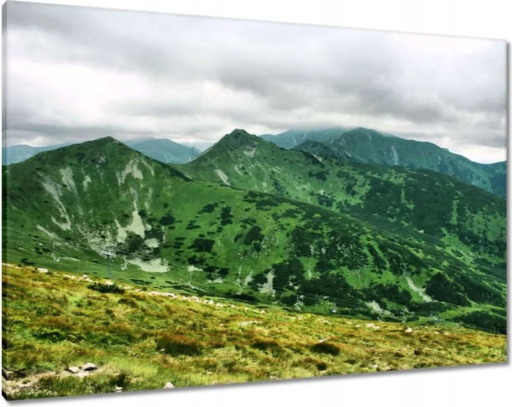 Képek 100x70 Tátra Lengyel hegyek Kilátás