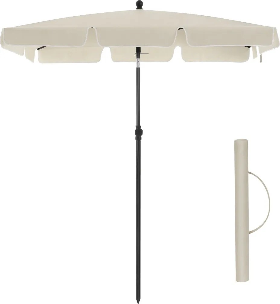 Napernyő erkélyre, dönthető, 2x1,25 m, bézs