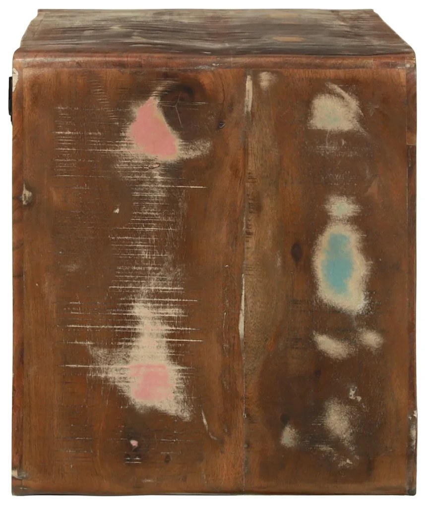 TV szekrény 80x32x36 cm Tömör újrahasznosított fa