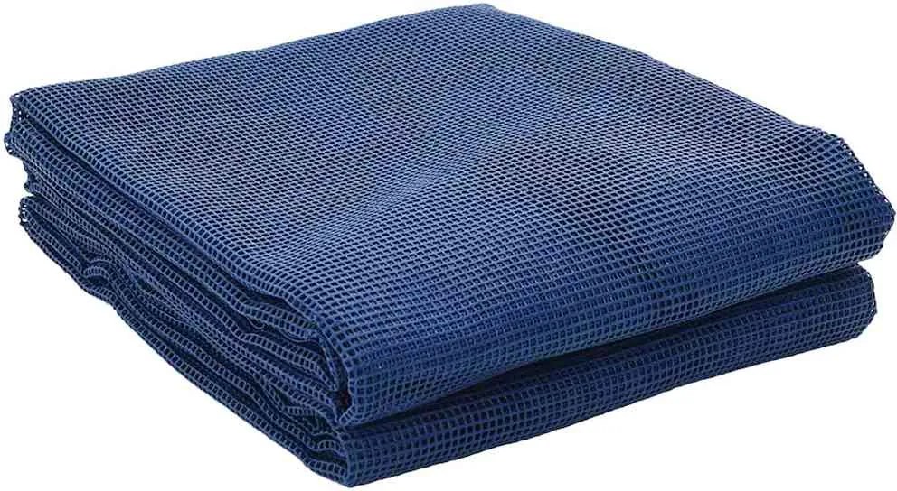vidaXL Sátor szőnyeg Kék 200 x 200 cm Poliészter