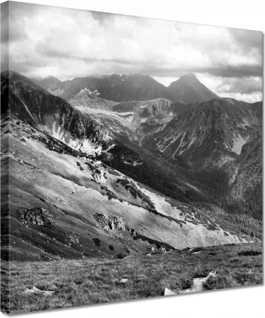 Vászonkép 30x30 Tátra Lengyel hegyek Kilátás