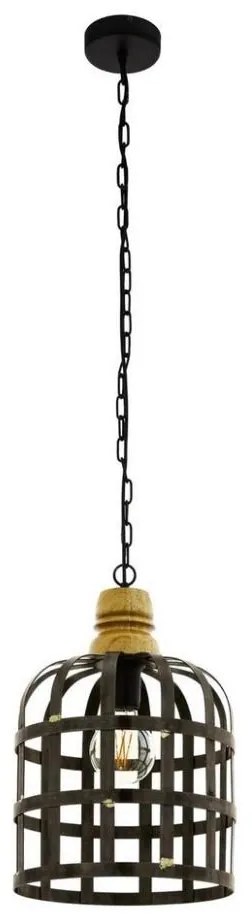 Eglo 49785 - Csillár láncon OLDCASTLE 1xE27/60W/230V