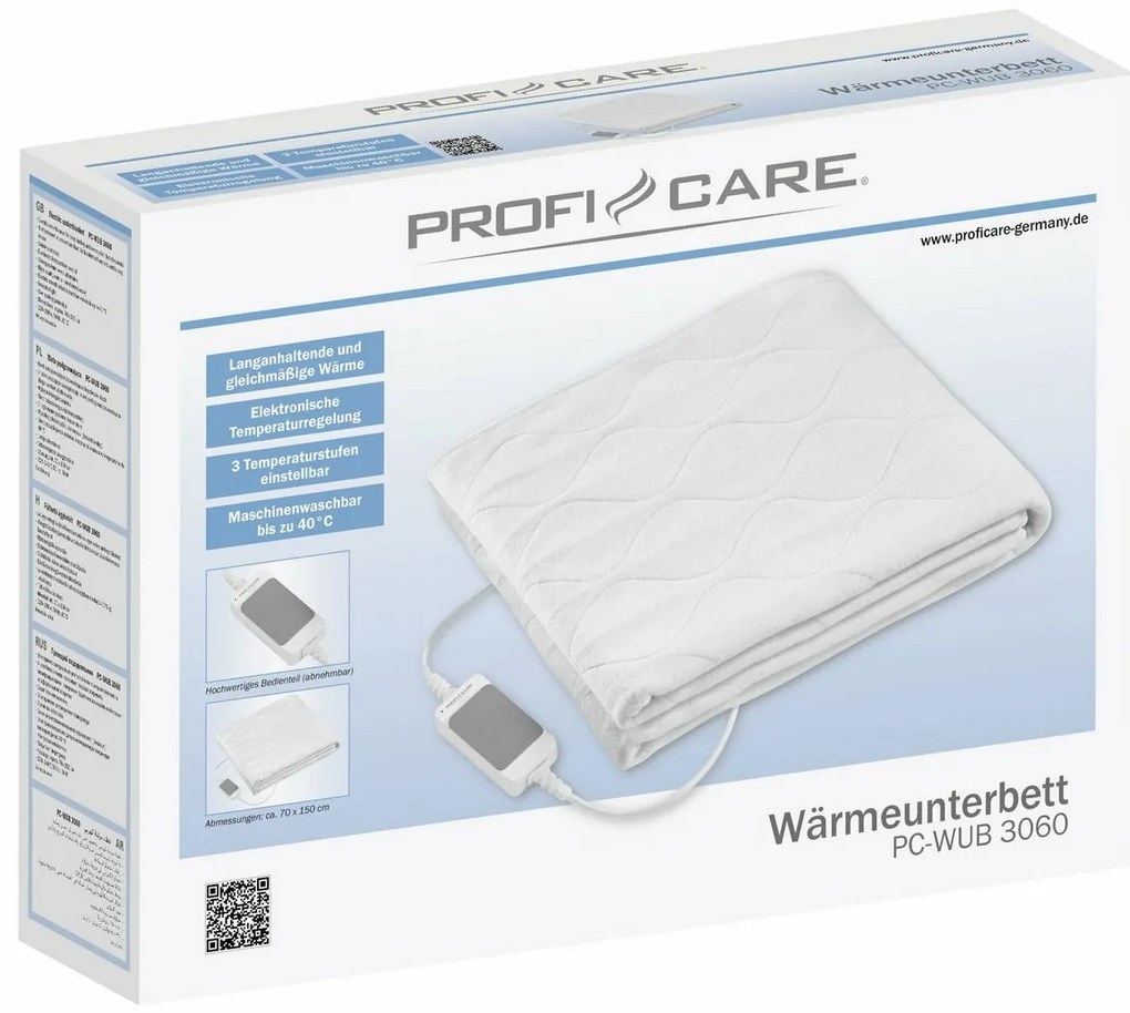 ProfiCare PC-WUB 3060 melegítő takaró