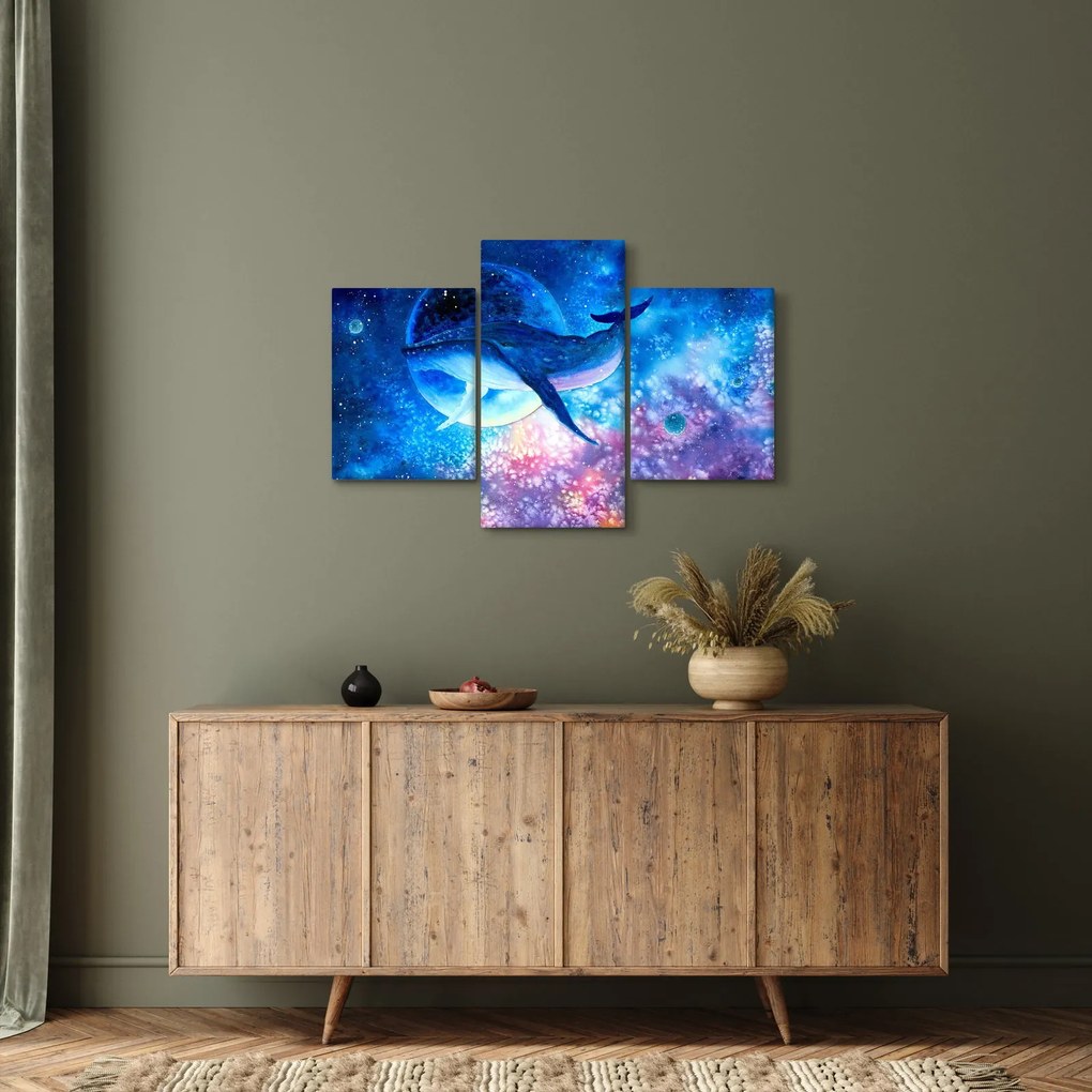 Kép - Űrbálna (90x60 cm)