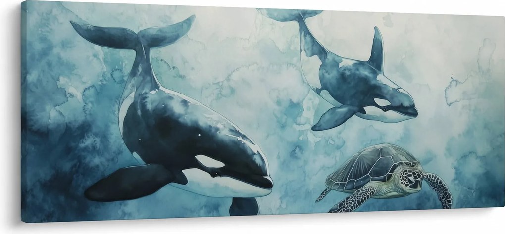 Kép - Víz alatti festmény (120x50 cm)