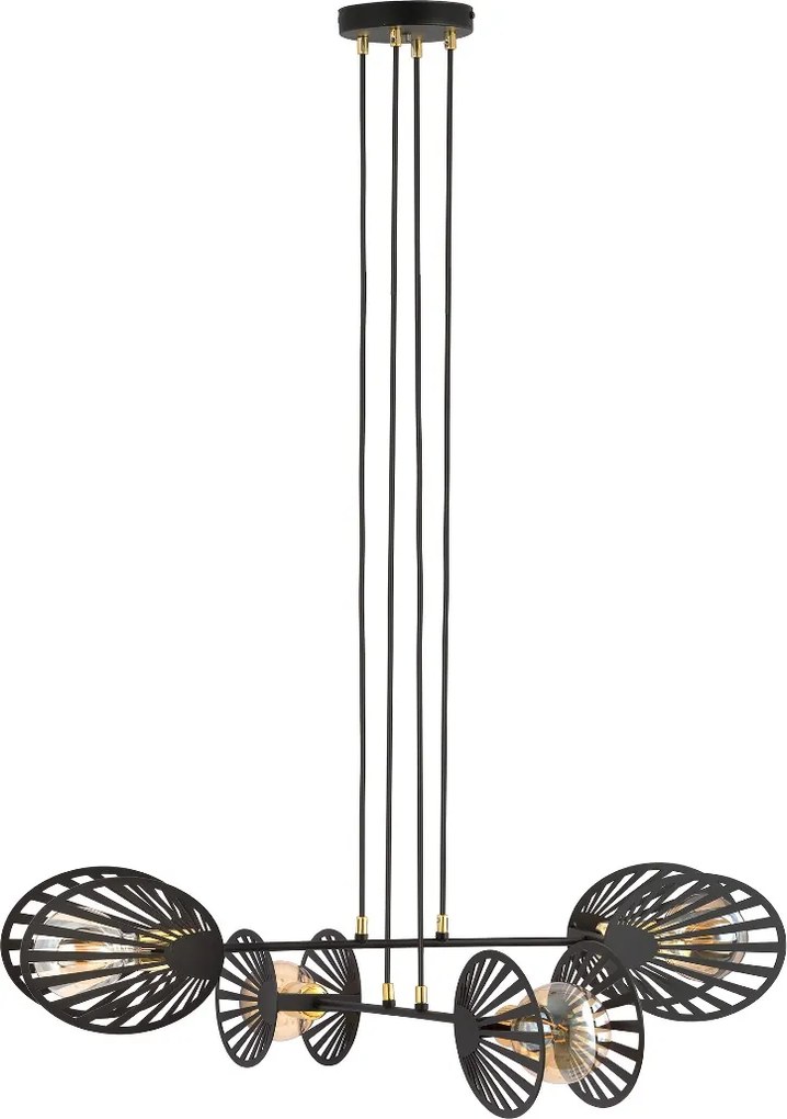 Emibig modern skandináv függeszték playa fekete emi1146/4