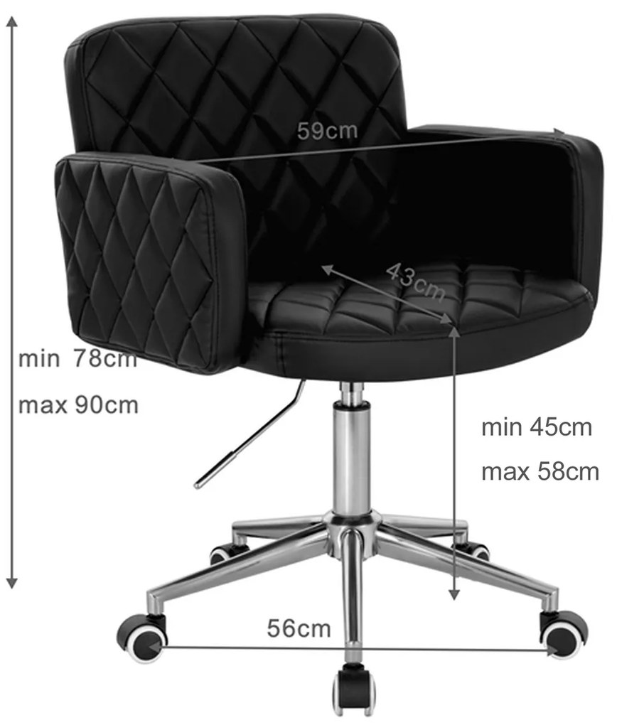 HR802CROSS Púder Rózsaszín Modern Velúr Szék Krómozott lábbal