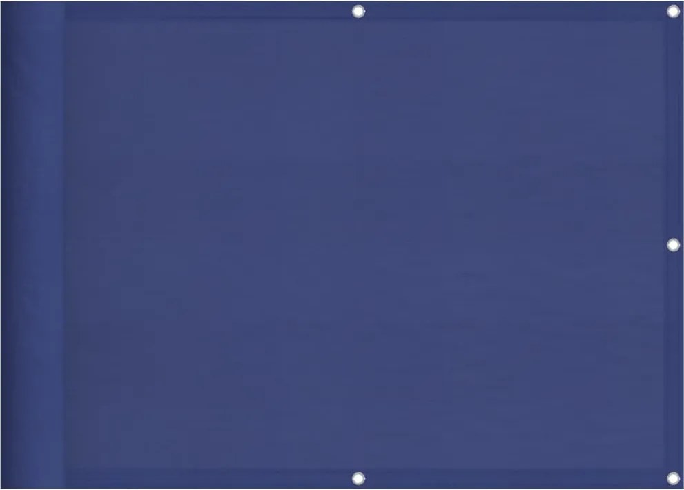 vidaXL kék 100% oxford poliészter erkélyparaván 75 x 800 cm