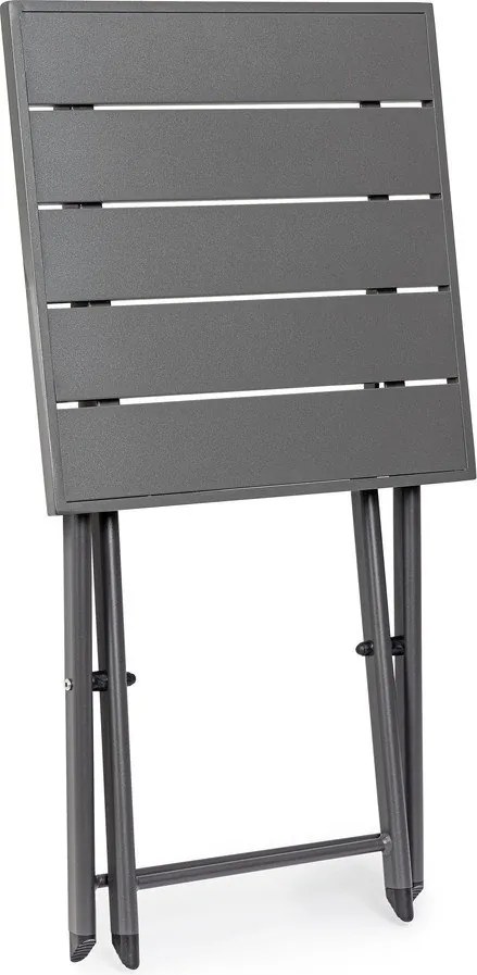 Alumínium kerti dohányzóasztal 43x44 cm Taylor – Bizzotto