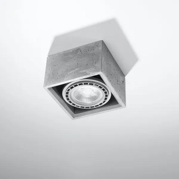 Sollux SL.0883 - Mennyezeti lámpa QUATRO 1xGU10/40W/230V beton