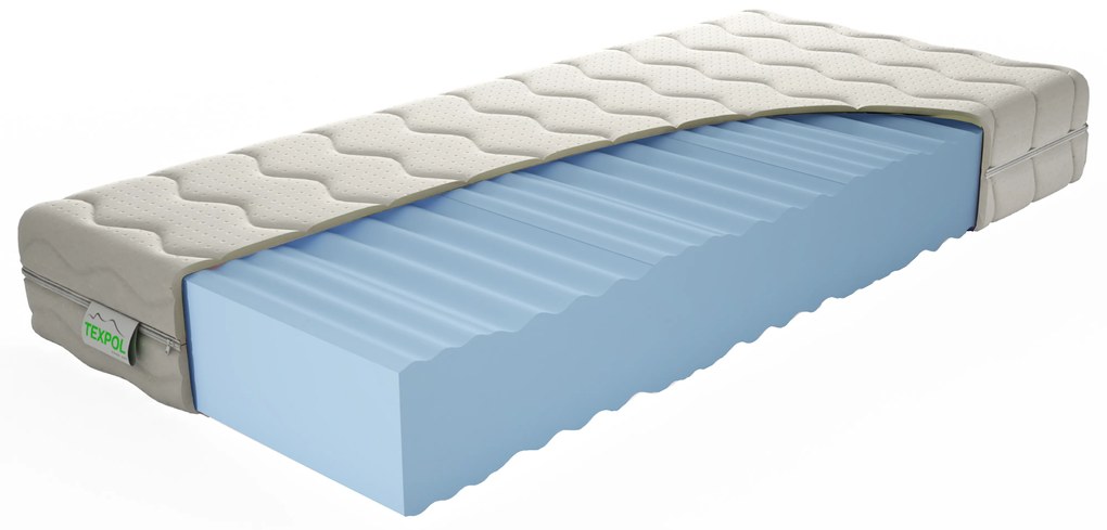 habszivacs matrac Castor 200 x 90 cm (T3). 1050991