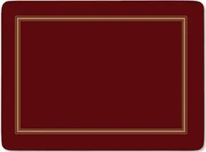 Parafa Alátét Asztalra Pimpernel Burgundy Classic Közepes Kpl. 6 db