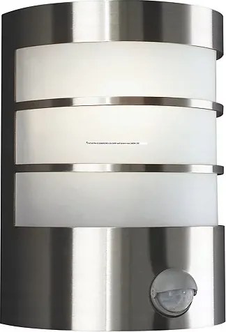 Kerti fali lámpa Homlokzati lámpa E27 IP44 Alkonyat mozgásérzékelő Philips