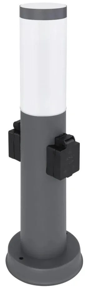 Globo 3158AK - Kültéri lámpa 2 aljzattal BOSTON 1xE27/23W/230V IP44