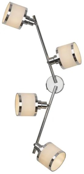 Leuchten Direkt 15374-17 - Spotlámpa ACCOR 4xE14/25W/230V